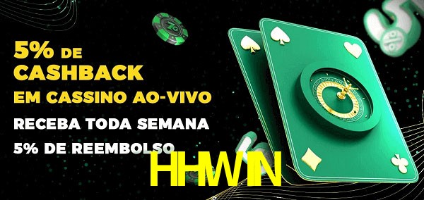 Promoções do cassino ao Vivo HHWIN